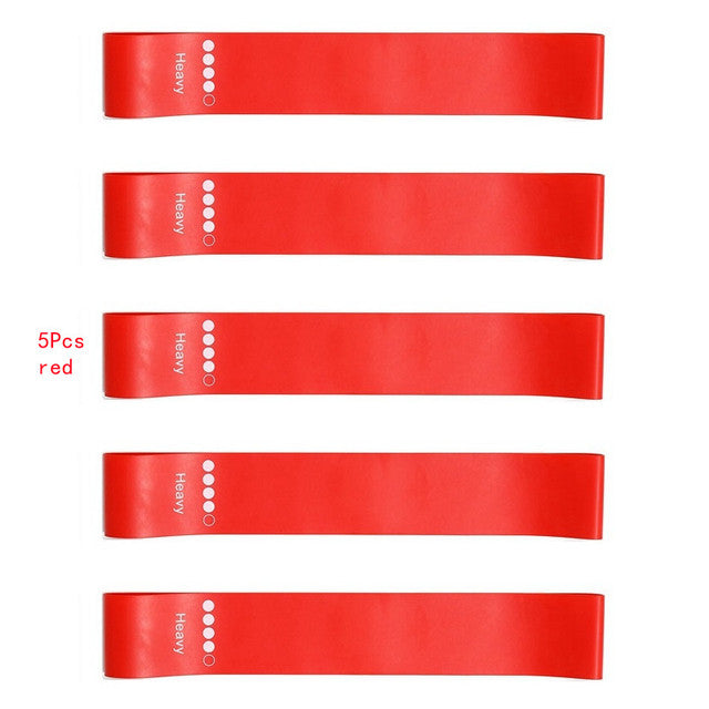 Resistance Bands Set – 5-Piece Yoga Tension Belts for Body Shaping & Strength Training