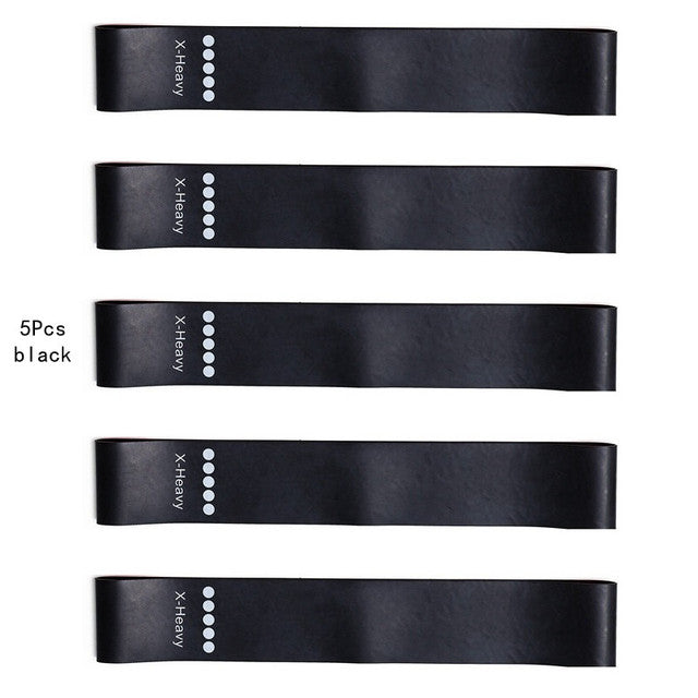 Resistance Bands Set – 5-Piece Yoga Tension Belts for Body Shaping & Strength Training