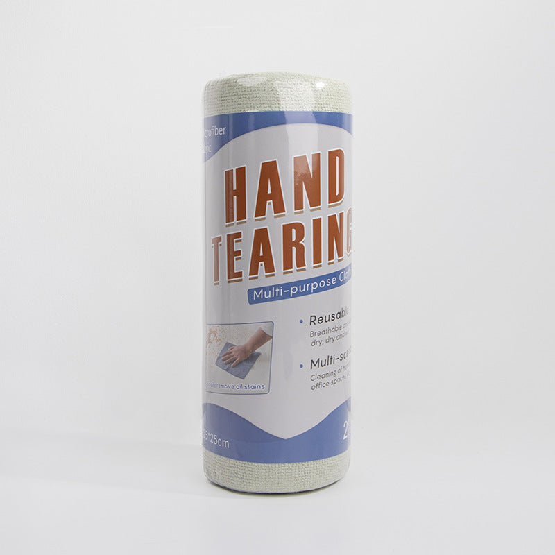 Fine Fiber Hand-tearing Rag Household