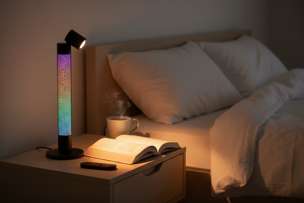 Bedroom Nightstand Scene