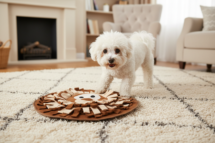 Bichon Frise Pawing