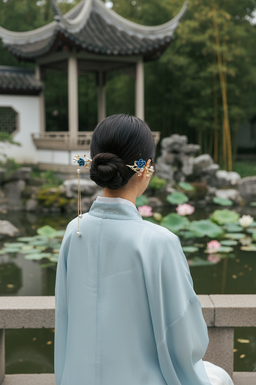 Blue Plum Hanfu Garden