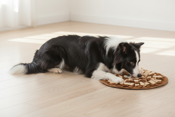 Border Collie Lying