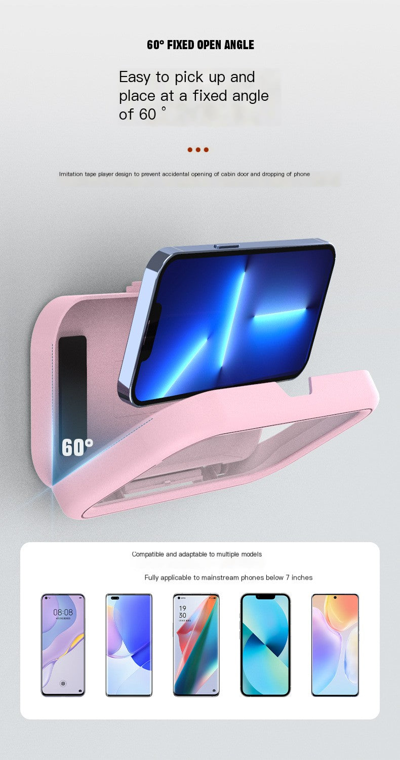 Waterproof Phone Holder for Bathroom & Kitchen – Retractable, Rotating, Hands-Free