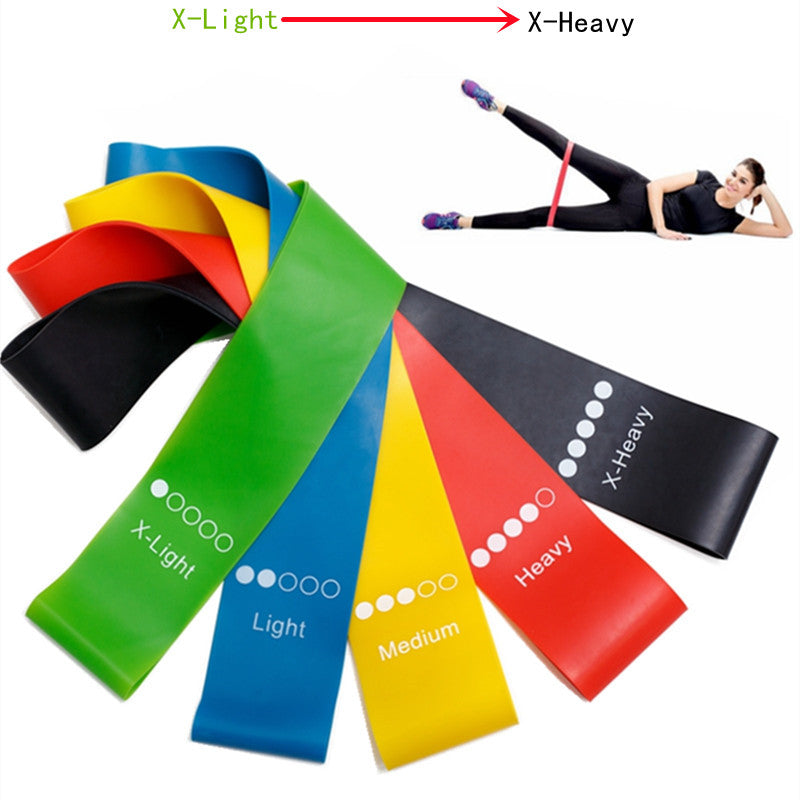 Resistance Bands Set – 5-Piece Yoga Tension Belts for Body Shaping & Strength Training