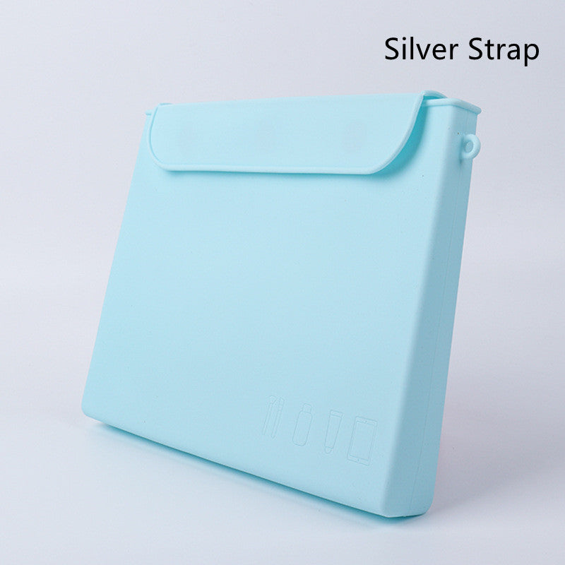 Large Capacity Silicone Cosmetic Organizer Bag | Gift for Mom