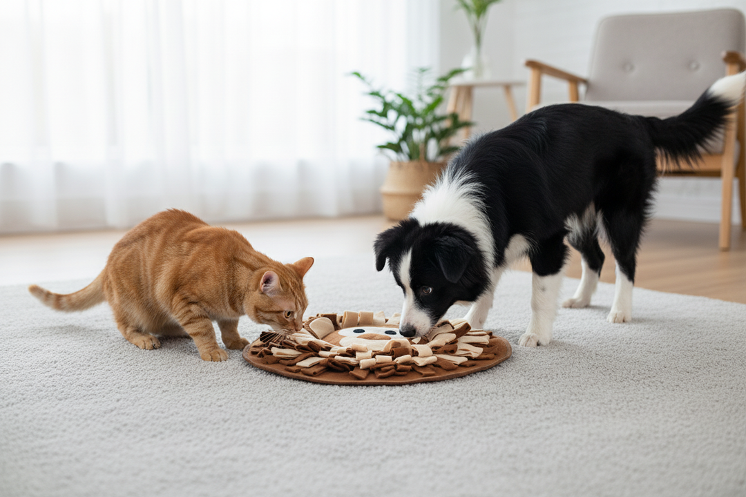 Cat and Dog Together