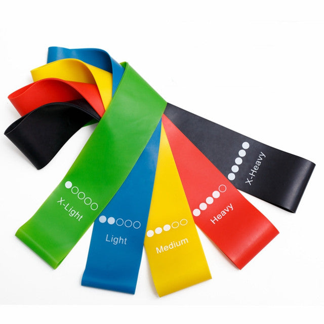 Resistance Bands Set – 5-Piece Yoga Tension Belts for Body Shaping & Strength Training
