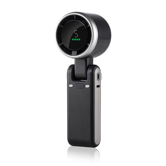 Portable Folding Mini Fan – Rechargeable, 5-Speed Brushless Motor, Desktop & Outdoor
