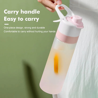 Spray Water Bottle for Sports & Travel – Large Capacity Drinkware