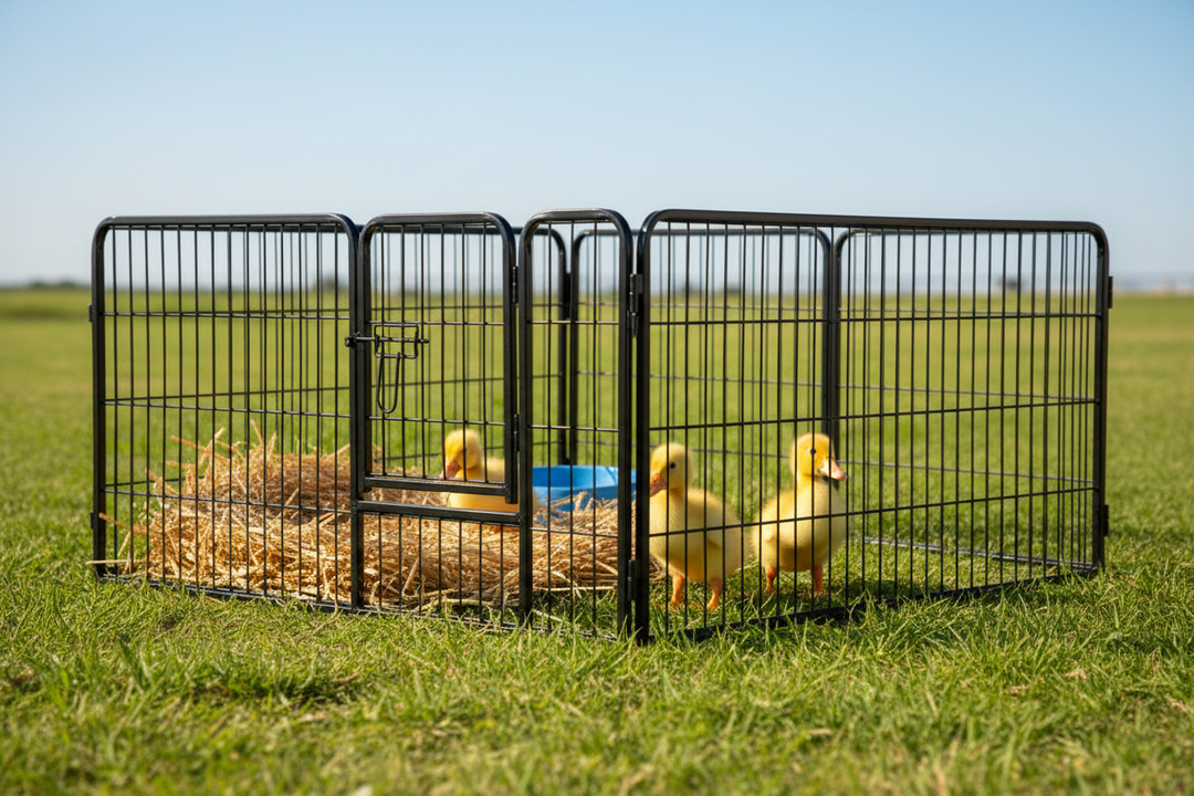 Ducklings Outdoor Grass