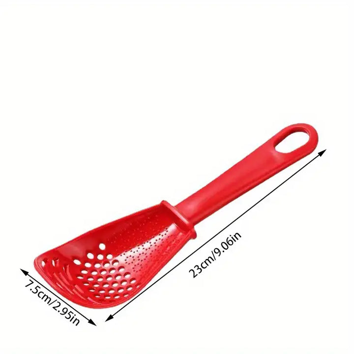 5-in-1 Multifunctional Kitchen Spoon – Grind, Press, Filter, Stir &amp; Scoop