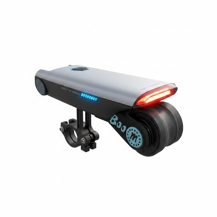 Electric bike booster kit white background product shot