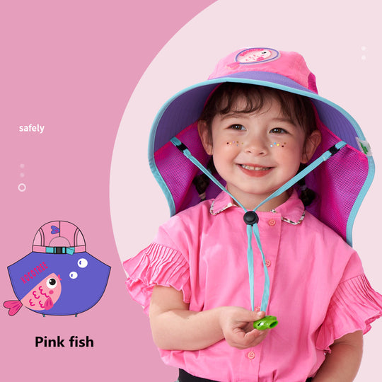 Kids UV Protection Sun Hat – Fun Outdoor Bucket Hat (Ages 7–12)