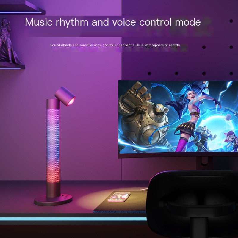 LED Atmosphere Desk Lamp — Remote Control | Reading Night Light