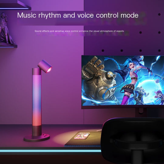LED Atmosphere Desk Lamp — Remote Control | Reading Night Light