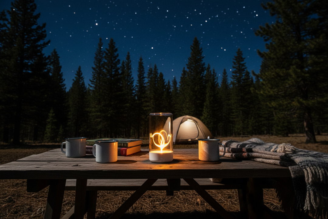 Forest Campsite Night