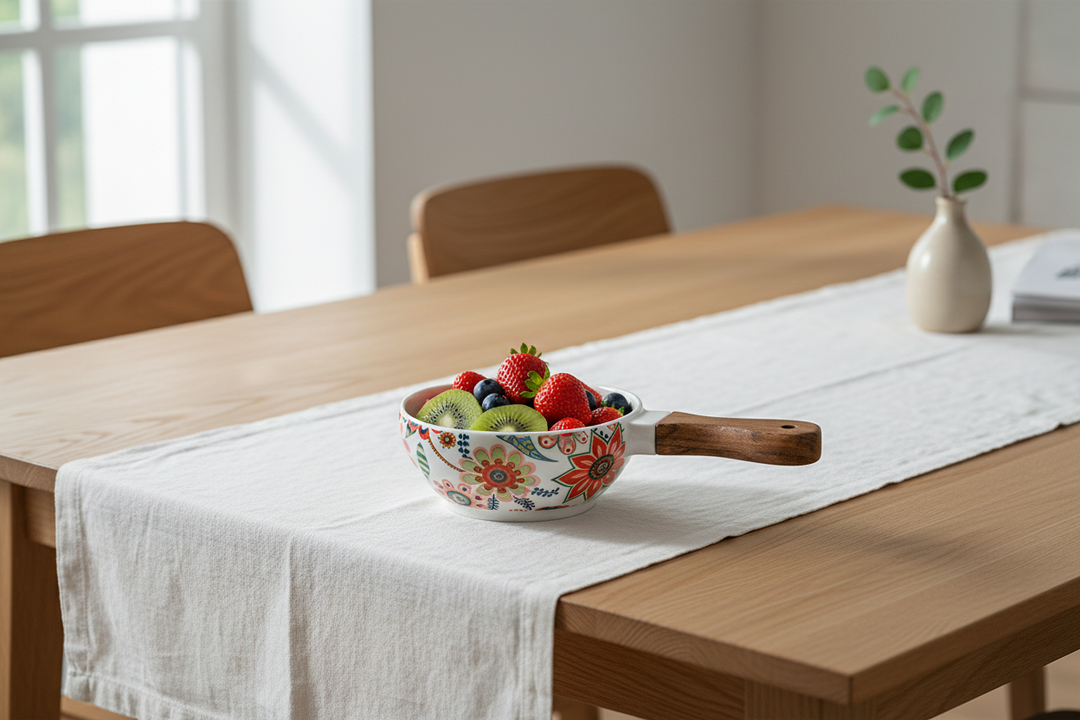 Fruit Bowl on Dining Table