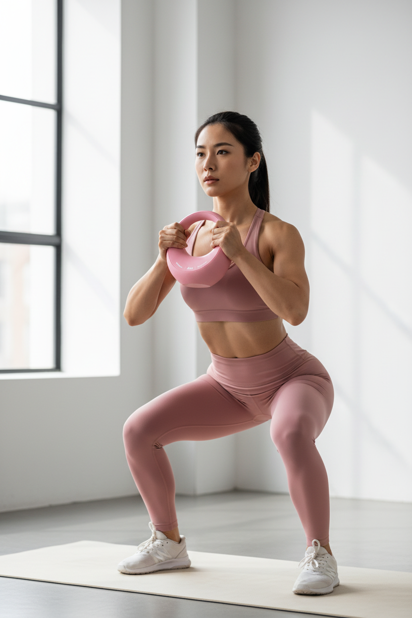 Full body goblet squat