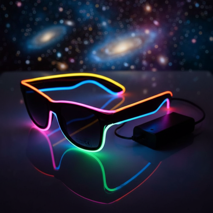 Galaxy Background Side View
