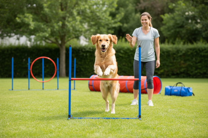 Golden Retriever Hurdle