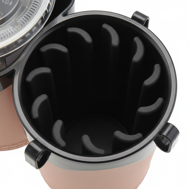 3-in-1-bike-holder - anti spill flexible tpr petals top view detail