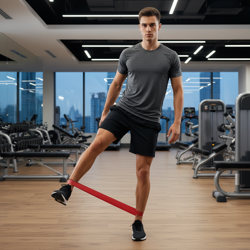 Red Band Leg Abduction