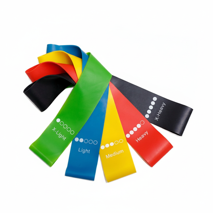 Resistance Bands Natural Pile