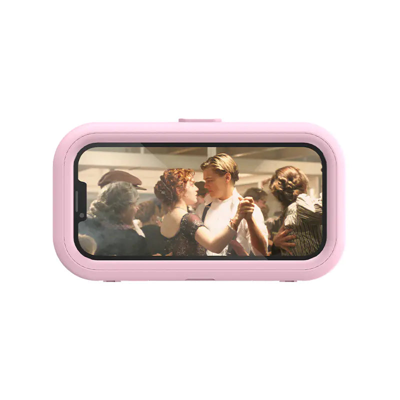 Waterproof Phone Holder for Bathroom & Kitchen – Retractable, Rotating, Hands-Free
