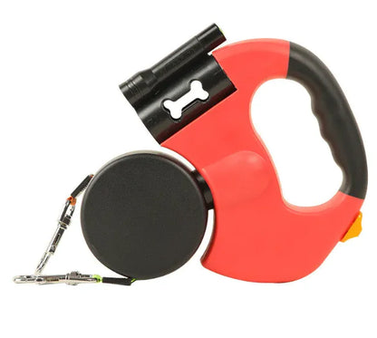 Auto Double Dog Leash Dual-head and for long-lasting use