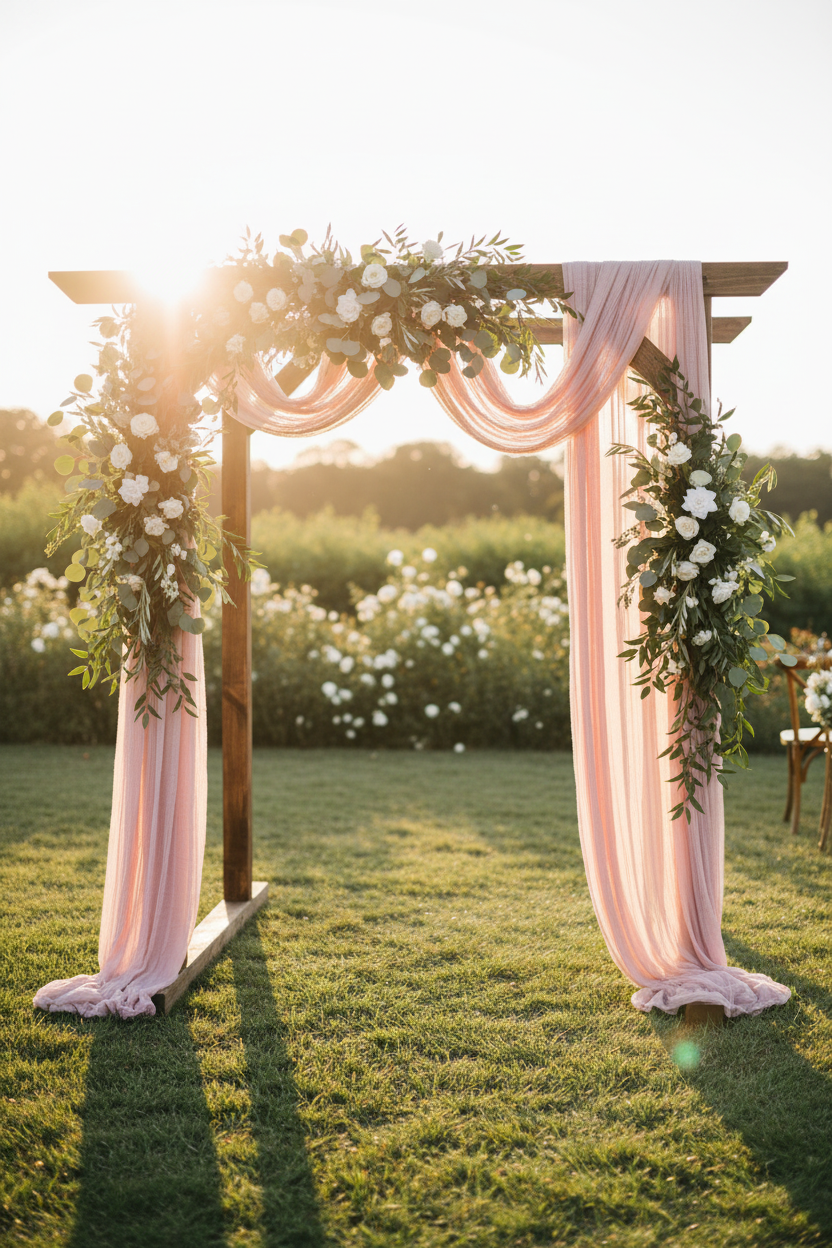 Wedding Arch Draping